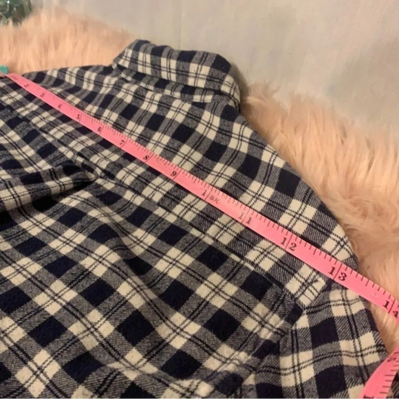 Champs Plaid Button Up Long Sleeve, Dress, Shirt, Small - Picture 7 of 10